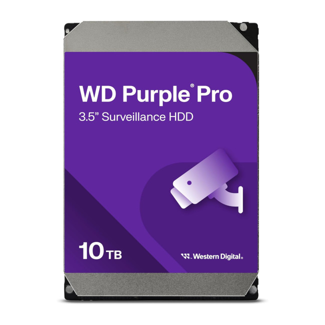 Western Digital Purple Pro 10 TB 3.5" SATA III 7200 RPM Internal NAS Hard Drive