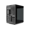 HYTE Y70 Panoramic Tempered Glass Mid-Tower ATX PC Case - Black