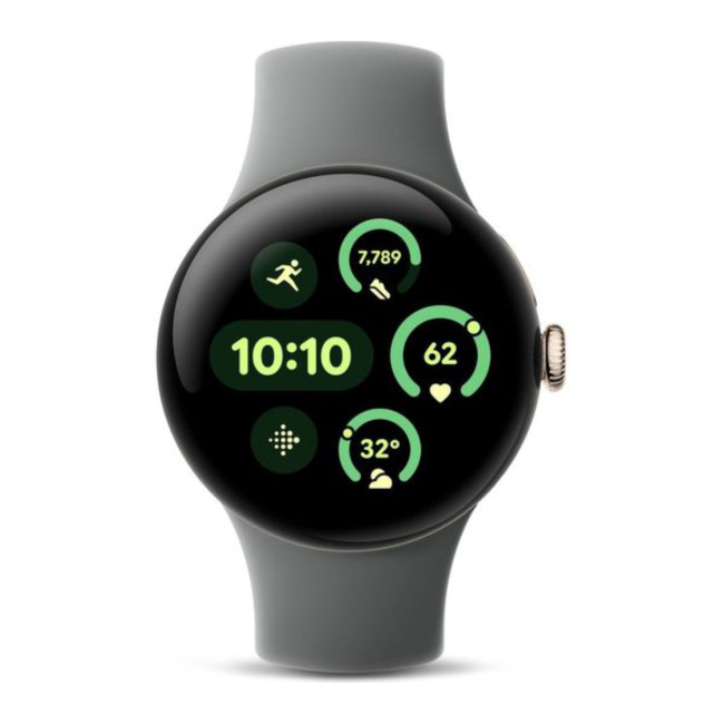 Google Pixel Watch 3 41mm Qualcomm Cortex M33 32GB WiFi Smartwatch with Band - Hazel