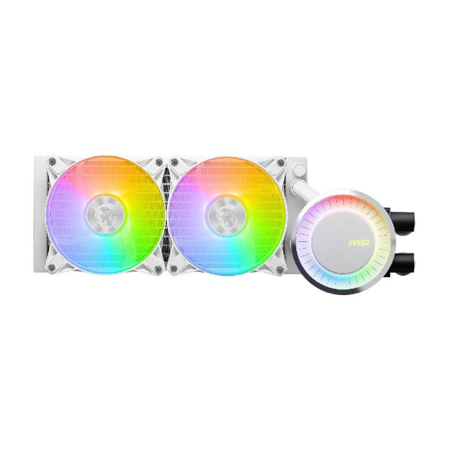 MSI Mag Coreliquid E240 CPU Motherboard Liquid Cooling kit White