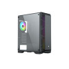 AvP Artemis ATX Micro ATX Tempared Glass Black PC Case