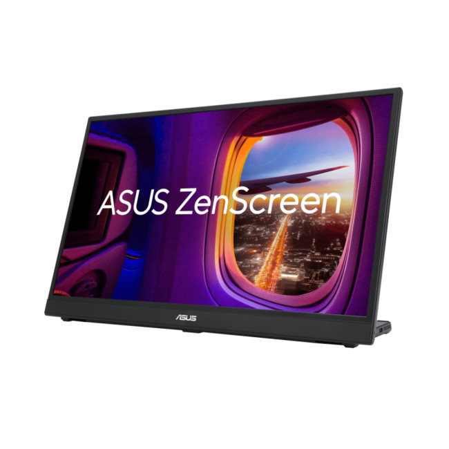 ASUS ZenScreen MB17AHG 17" IPS FHD 144Hz USB-C Portable Monitor - Black