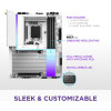 NZXT N9-Z89XT-W1 DDR5 ATX Intel LGA 1851 Gaming Motherboard -White