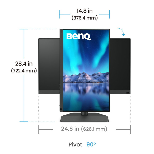 BenQ SW242Q 61.2 24.1" WQXGA IPS LED 60 Hz Monitor