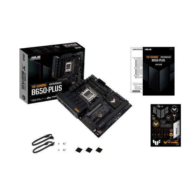 ASUS TUF Gaming  B650-PLUS AMD B650 Socket AM5 ATX Motherboard PCIe 5.0 - 90MB1BY0-M0EAY0