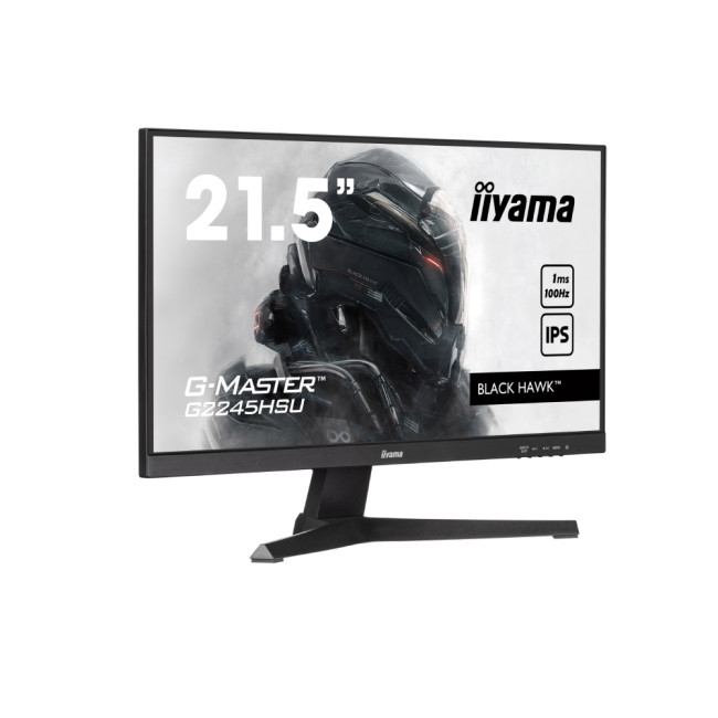 iiyama G-Master G2245HSU-B2 21.5" FHD 100Hz 1ms Freesync Gaming Monitor with Speakers