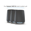 NETGEAR Orbi 860 Series Tri-Band WiFi 6 upto 6Gbps Mesh System 10 Gig Port with 1-year NETGEAR Armor included - Pack of 3