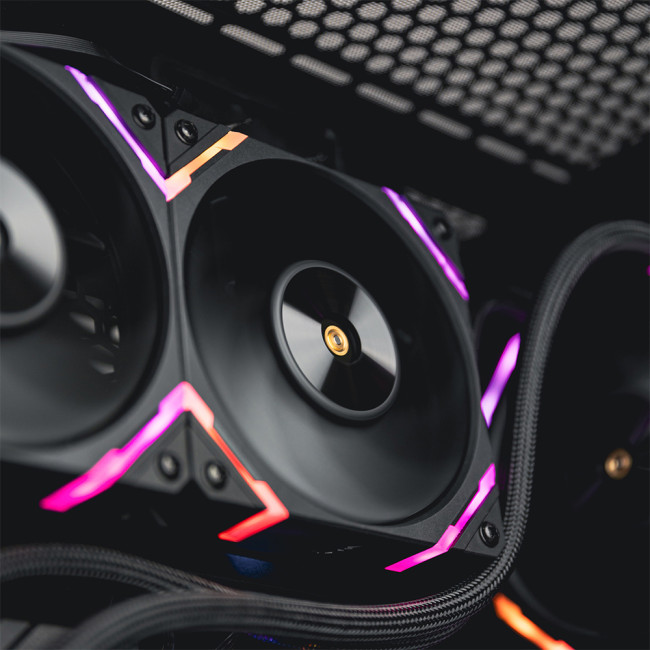 Valkyrie Dragonfang 240 ARGB Intel/AMD CPU All in one Liquid Cooler - Black