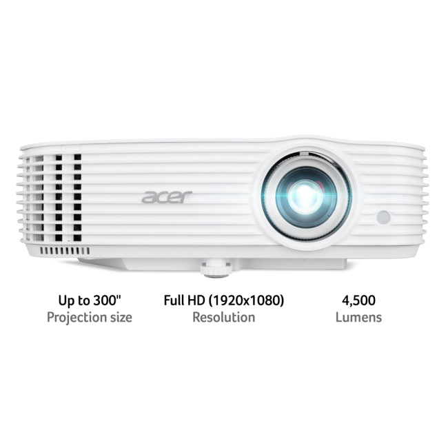 Acer P1557Ki 1080p (1920 x 1080) 4,500 ANSI lumens Wireless projector with built in speakers
