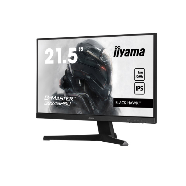 iiyama G-Master G2245HSU-B2 21.5" FHD 100Hz 1ms Freesync Gaming Monitor with Speakers