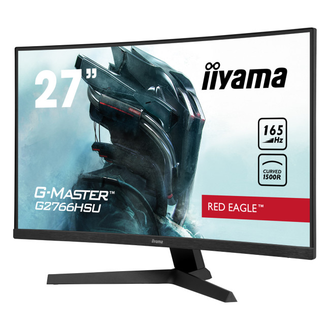 iiyama G-Master G2766HSU 27" Curved Full HD 165Hz 1ms Freesync Premium Gaming Monitor