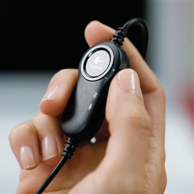 Logitech H150 Wired USB Headset Black - 981-000350