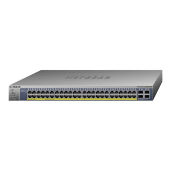 NETGEAR GS752TP Managed Gigabit Ethernet 48 Ports Network Switch - Black