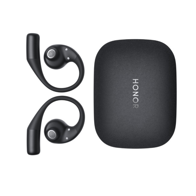 HONOR Earbuds Open Active Noise Cancellation IP54 Wireless EarBuds Black