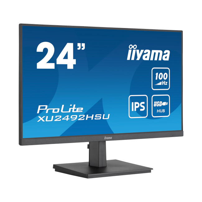 iiyama Prolite XU2492HSU-B6 24" IPS Full HD 100Hz 0.4ms Freesync Monitor with Speakers