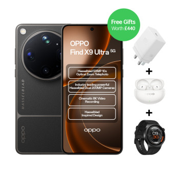OPPO Find X9 Ultra 6.82" Quad HD+ Amoled Snapdragon 8 Elite Gen 5 12GB RAM 512GB Storage 5G Dual-SIM ColorOS Smartphone - Tundra Umber