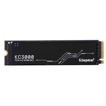 Kingston SKC3000D/2048G 2TB M.2 2280 NVMe PCIe 4.0 SSD - Black