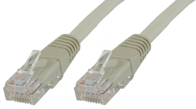 Microconnect U/UTP 0.5 Meter Cat 6 Twisted Pair Patch Cable, Solid LSOH, 10Gbps