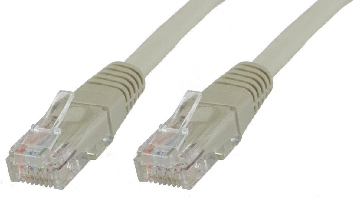 Microconnect U/UTP 0.5 Meter Cat 6 Twisted Pair Patch Cable, Solid LSOH, 10Gbps