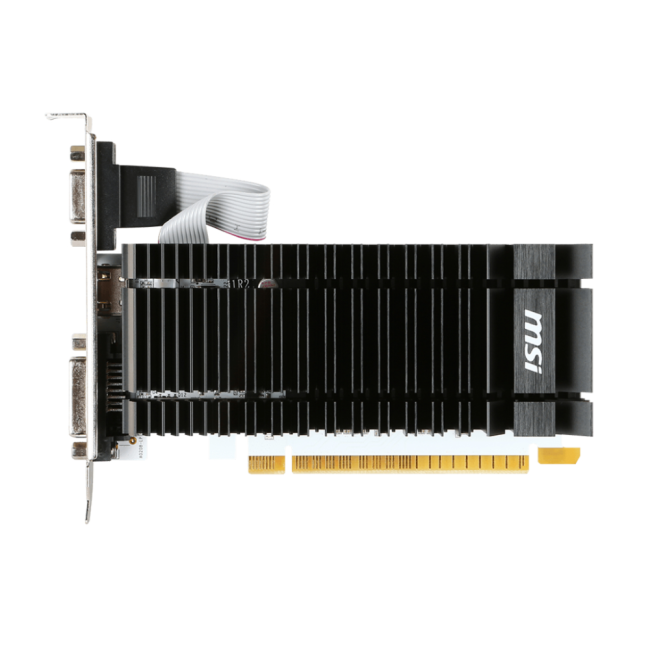 MSI NVIDIA GeForce GT 710 2 GB GDDR3 Graphics Card