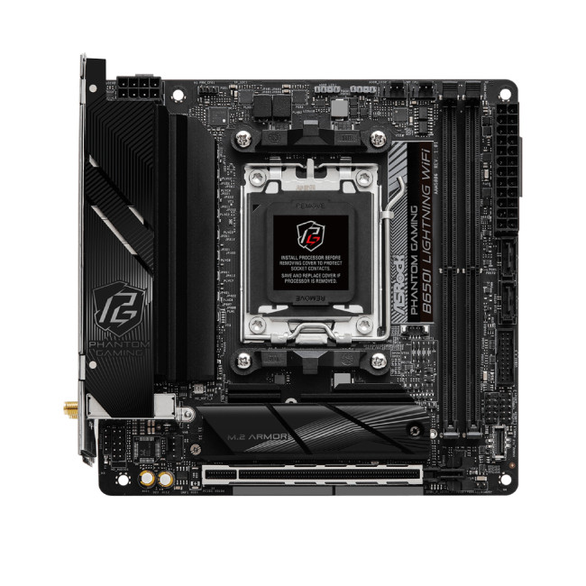 Asrock B650I Lightning WiFi DDR5 mini ITX AM5 Motherboard
