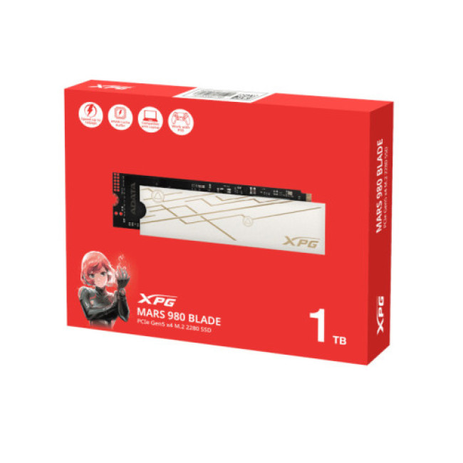 Adata XPG MARS 980 Blade 1TB M.2 2280 NVMe PCIe 5.0 SSD