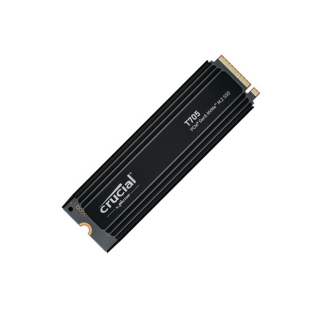 Crucial T705 1TB M.2 PCIe 5.0 3D TLC Solid state drive - NVMe - Black