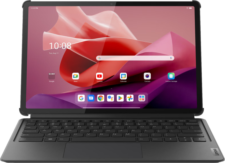 Lenovo Detachable Keyboard for Tab P12 US QWERTY Grey + Stand 