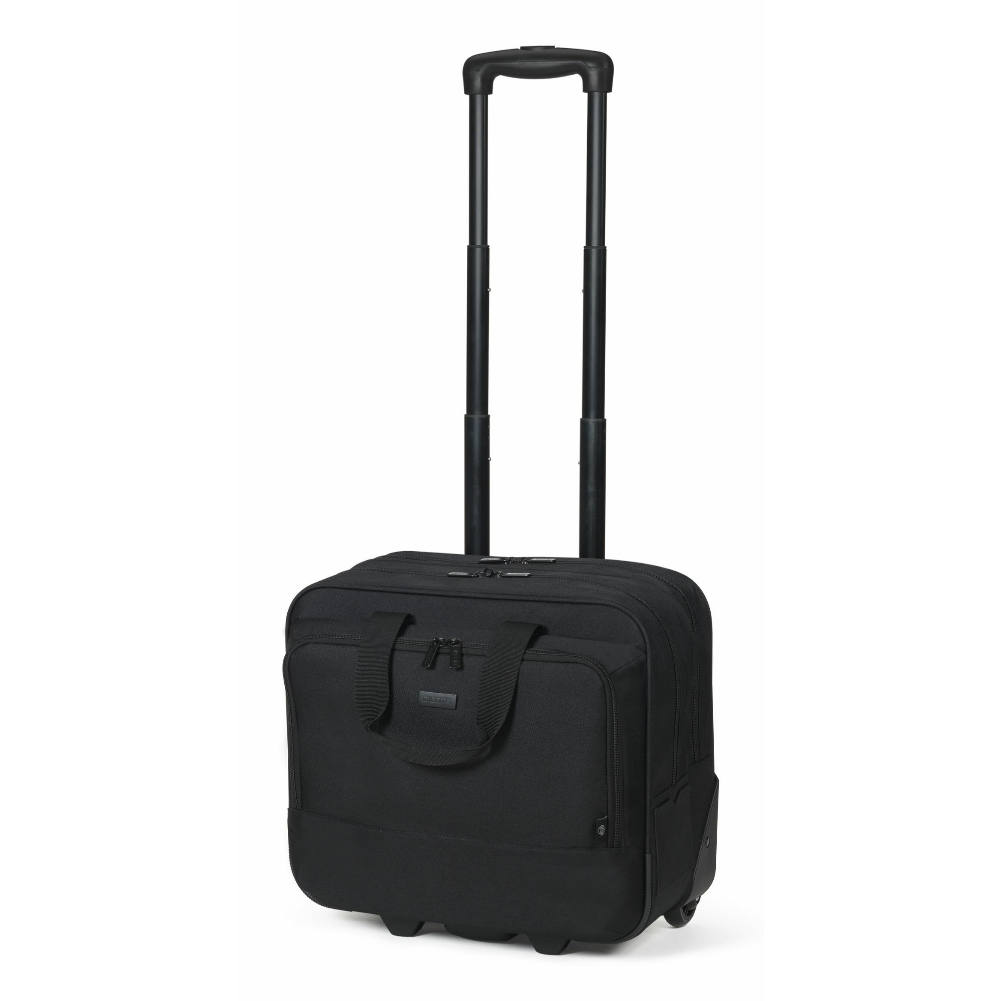 Dicota Black Laptop Roller Top Traveller Eco Base Trolley Bag