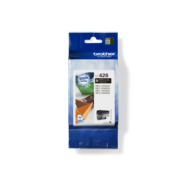 Brother LC426BK Black 750 Pages Yield Ink Cartridge