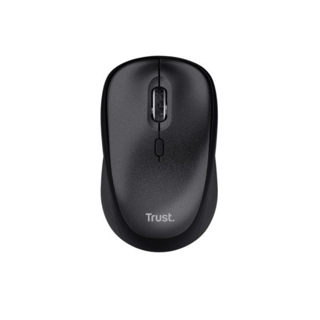 Refurbished Trust TM-201 Right-hand 1600 DPI RF Wireless Optical Mouse - Black
