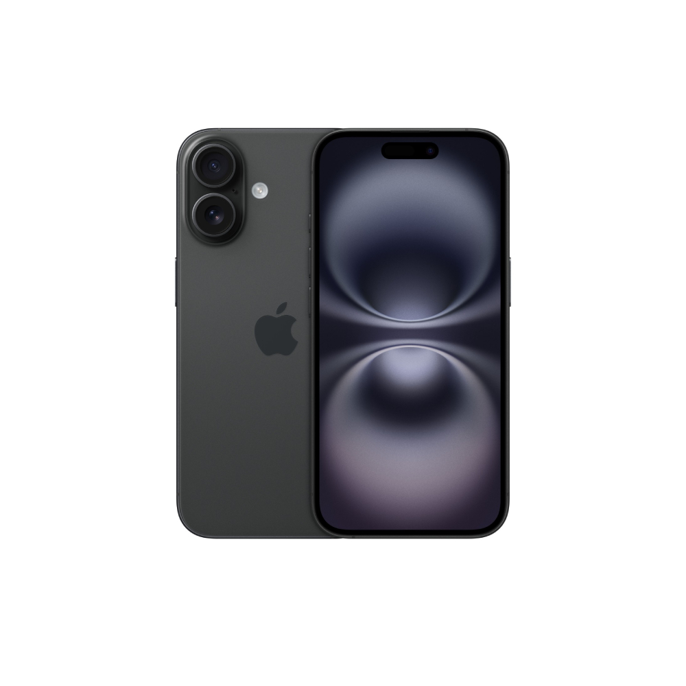 Apple Black Refurbished Iphone 16 A18 Chip 128Gb 6.1" Oled 5G Dual Sim Ios Smartphone