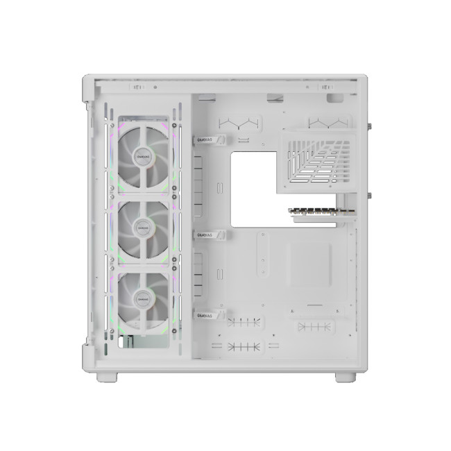 Gamdias NESO P1 PRO Tempered Glass Full Tower Gaming PC Case - White