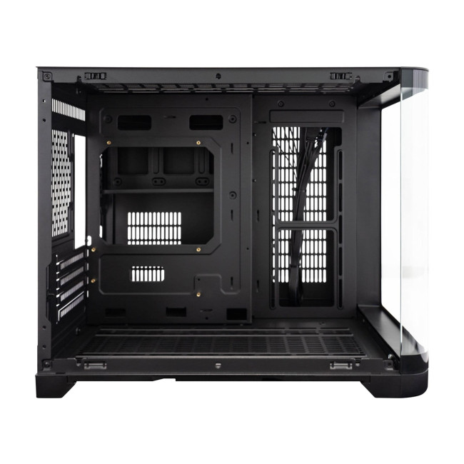 1st Player UV6 Tempered Glass Micro ATX Gaming Case - Black