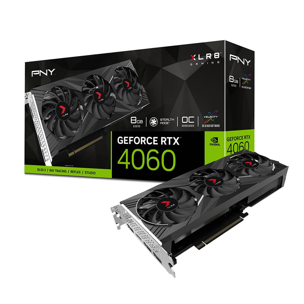 PNY GeForce RTX 4060 8GB Graphics Card