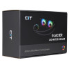 CiT Pro Glacier 240mm 4-Pin PWM ARGB Infinity AIO Liquid Cooler Black