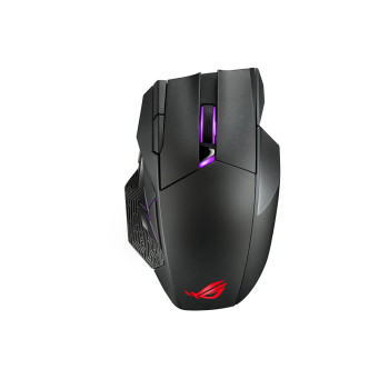 ASUS ROG Spatha X 19000 DPI RF Wireless RGB Optical Gaming Mouse - Black