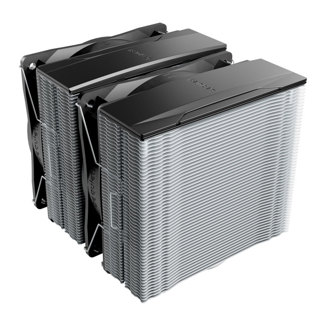 be quiet! Pure Rock Pro 3 Dual Tower 4-pin PWM CPU Air Cooler Silver