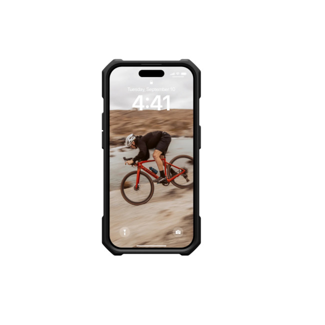 Urban Armor Gear Rugged Case for Apple iPhone 15 Pro 6.1" with MagSafe Black