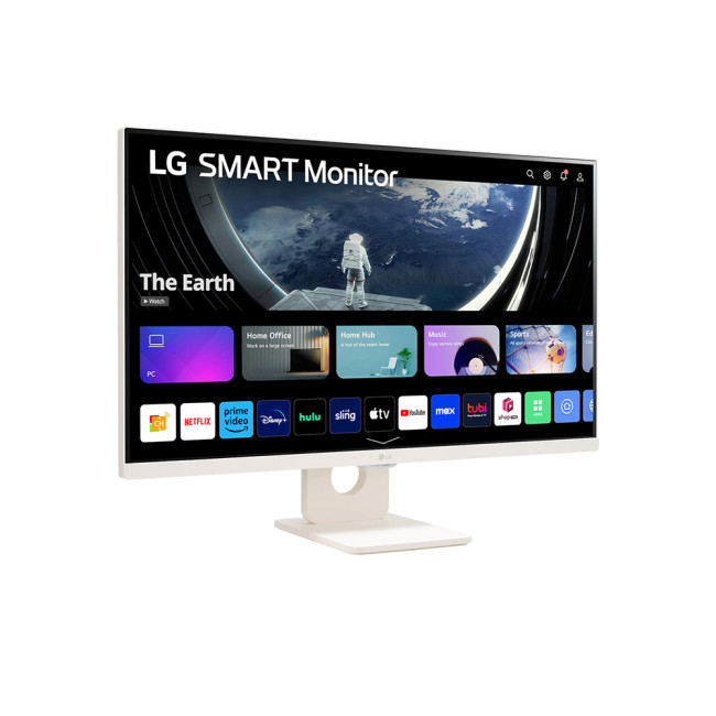 Refurbished LG 27SR50F-W 27" FHD 60Hz IPS DisplayPort HDMI Smart Monitor