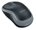 Logitech M185 Wired Ambidextrous Mouse Grey - 910-002235