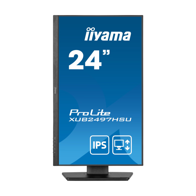 iiyama ProLite XUB2497HSU 24" IPS Full HD 100Hz Height Adjustable Monitor with 5 Year warranty