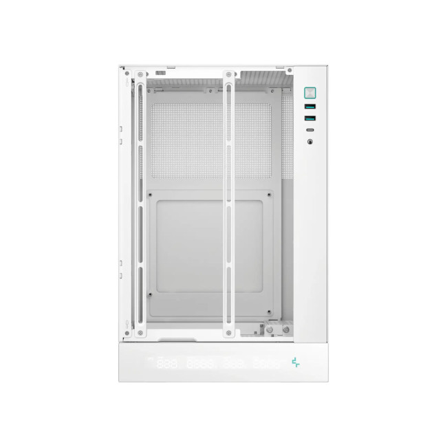DeepCool CH170 Digital WH SFF Mini-ITX Gaming PC Case - White