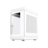 GameMax Hype ATX RGB Tempered Glass Mid Tower Gaming PC Case - White