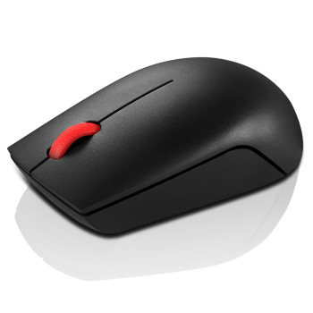 Lenovo 4Y50R20864 1000 DPI Ambidextrous RF Wireless Optical Mouse - Black
