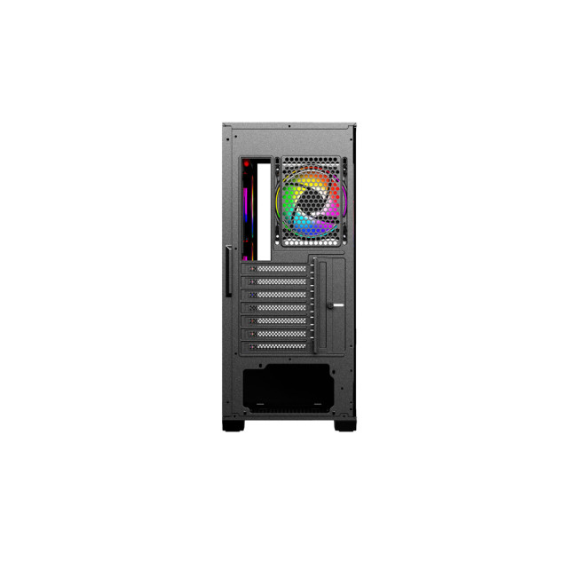 Vida Solus Black ARGB Tempered Glass ATX Gaming Case