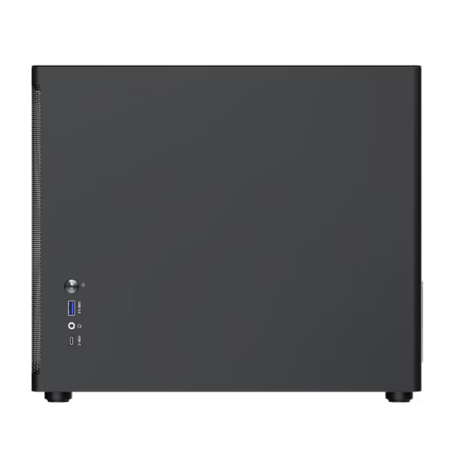 Tecware Fusion 3 High Airflow SFF Micro-ATX Mesh Gaming PC Case - Black