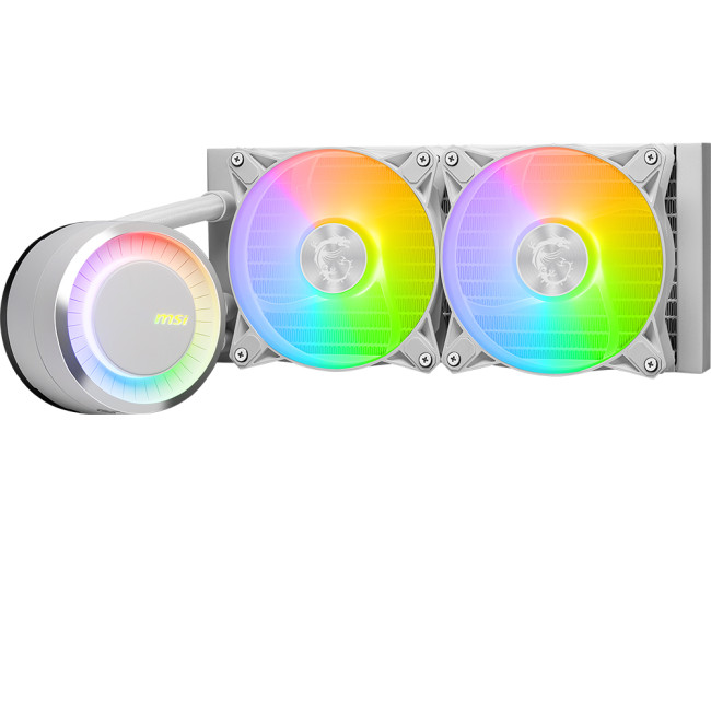 MSI Mag Coreliquid E240 CPU Motherboard Liquid Cooling kit White