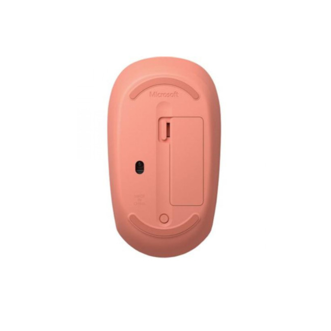 Microsoft Bluetooth Optical Wireless Mouse 4-Button Scroll Wheel - Peach