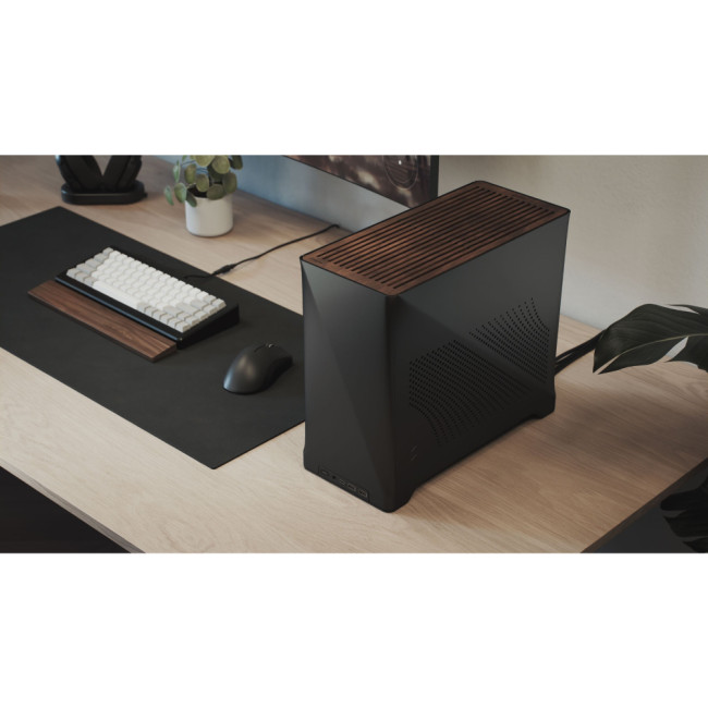 Fractal Design Era 2 Mini-ITX SFF Gaming PC Case - Charcoal Gray